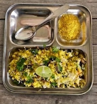 Kande Pohe — Traditional Maharashtrian breakfast